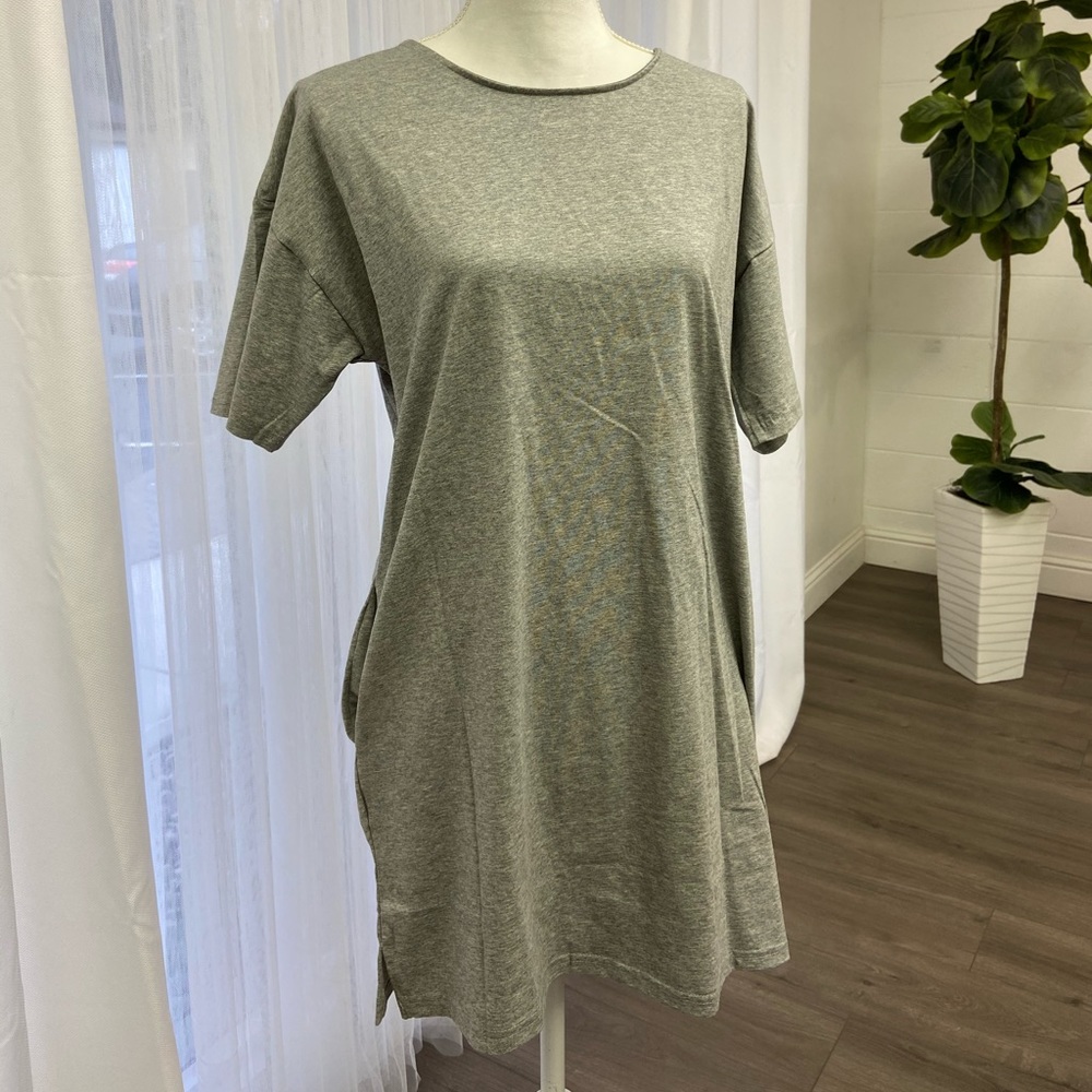 Gray dress